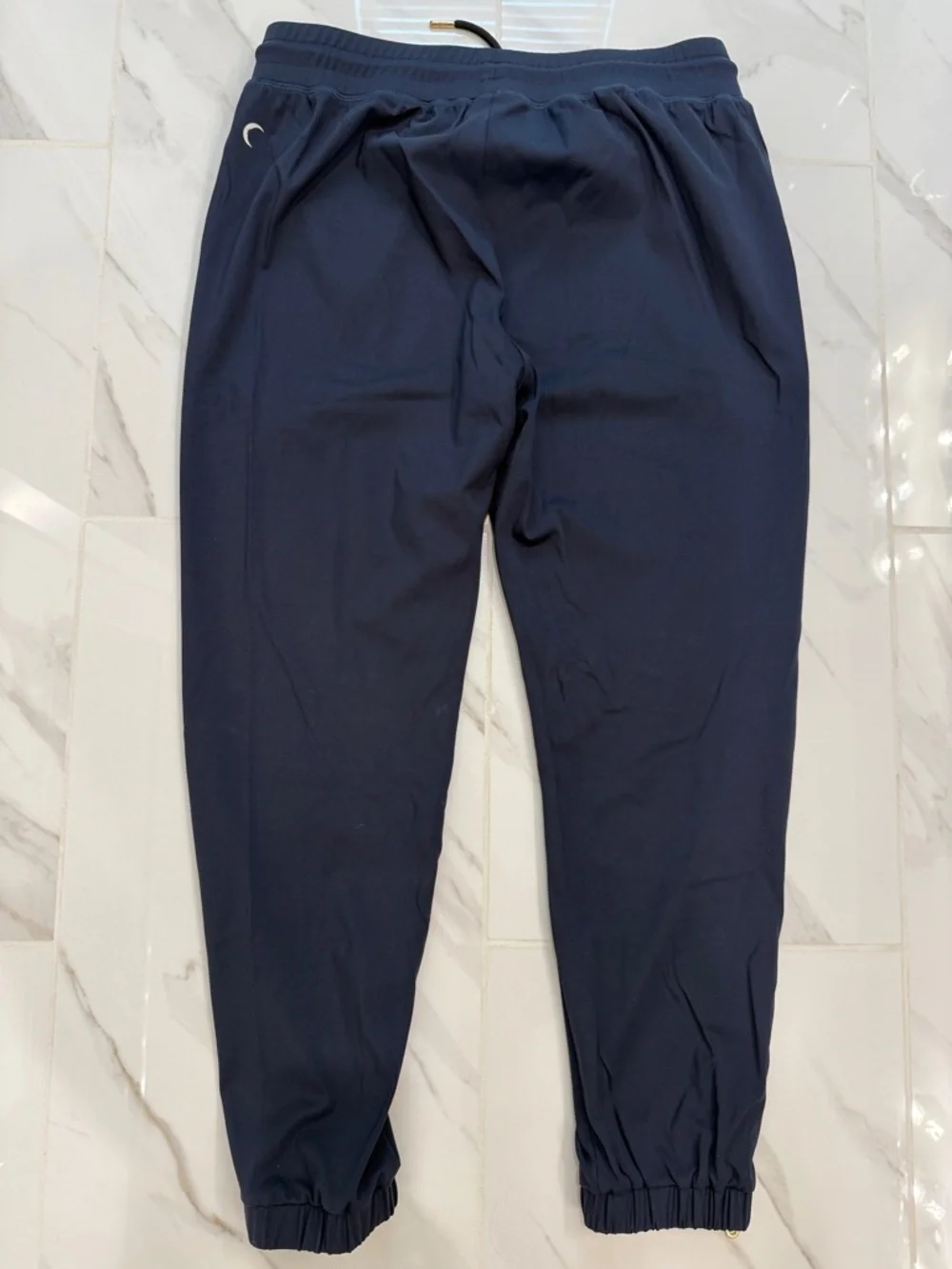 ZYIA Women's Navy Drawstring Jogger Sweatpants - Picture 4 of 5